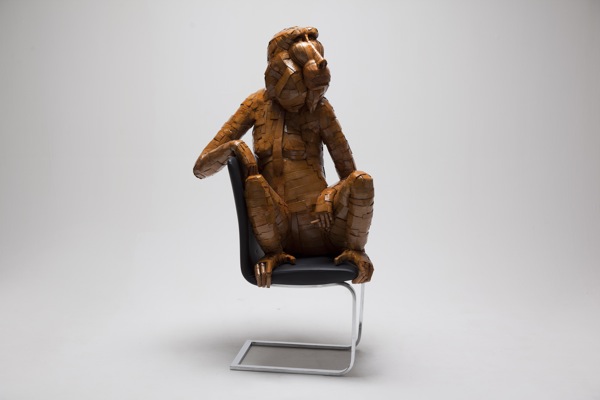 Great apes make sculpture exciting again
