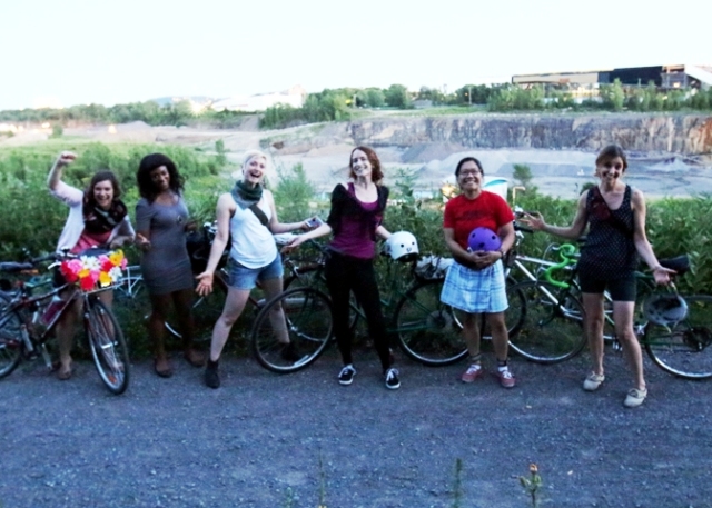We took a ride with the Vélobabes