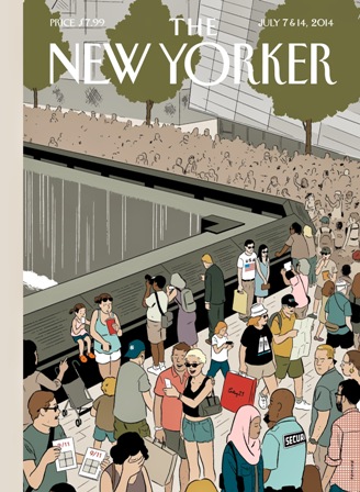 A New Yorker cover by Adrian Tomine