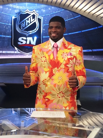 Subban in the guise of awful old fart Don Cherry