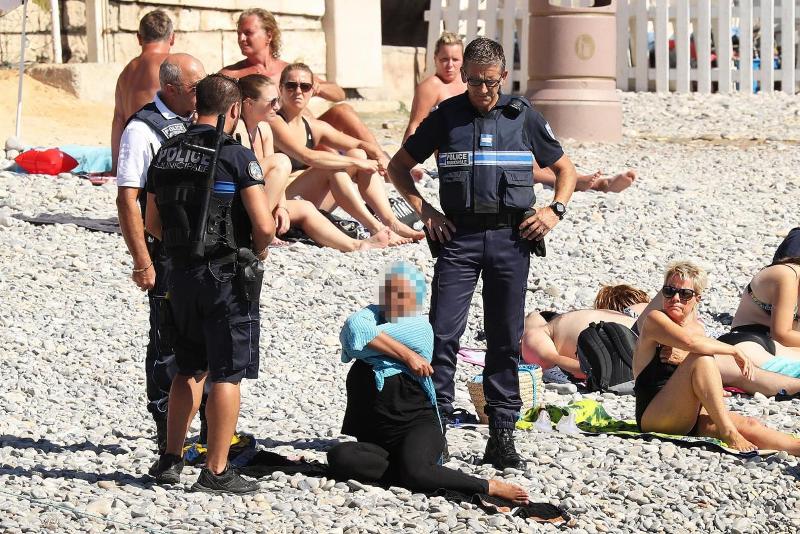 burkini ban in Nice