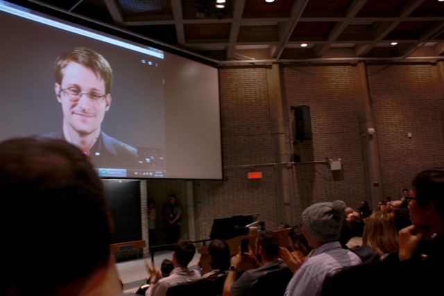 Here’s what happened at the Edward Snowden talk you couldn’t get into