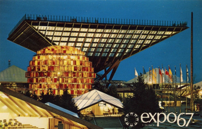 Expo 67 postcard