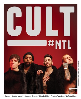 Ragers on the cover of Cult MTL's March issue