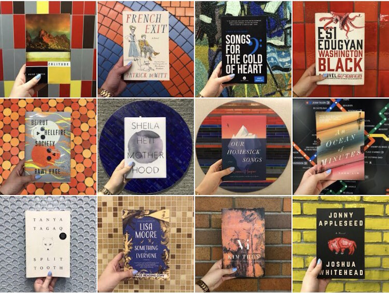 Heather O’Neill presented the 2018 Giller Prize longlist in various Montreal metro stations