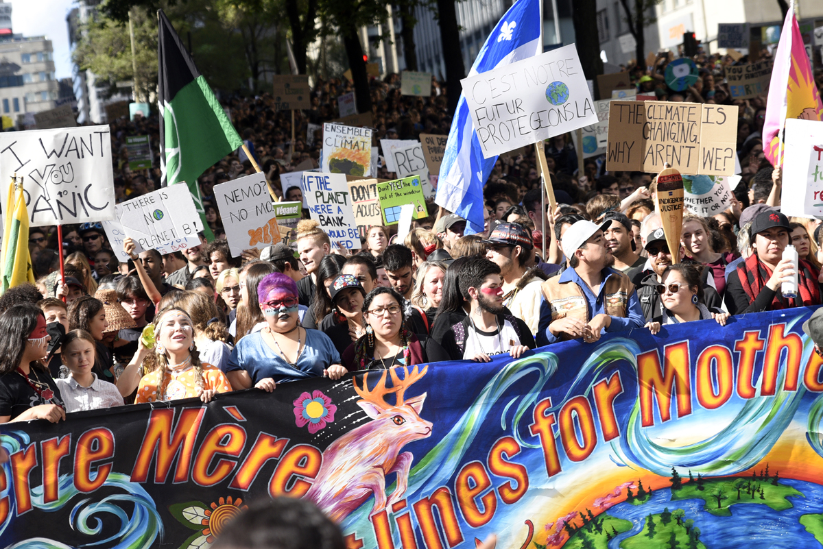 Montreal climate march 2019