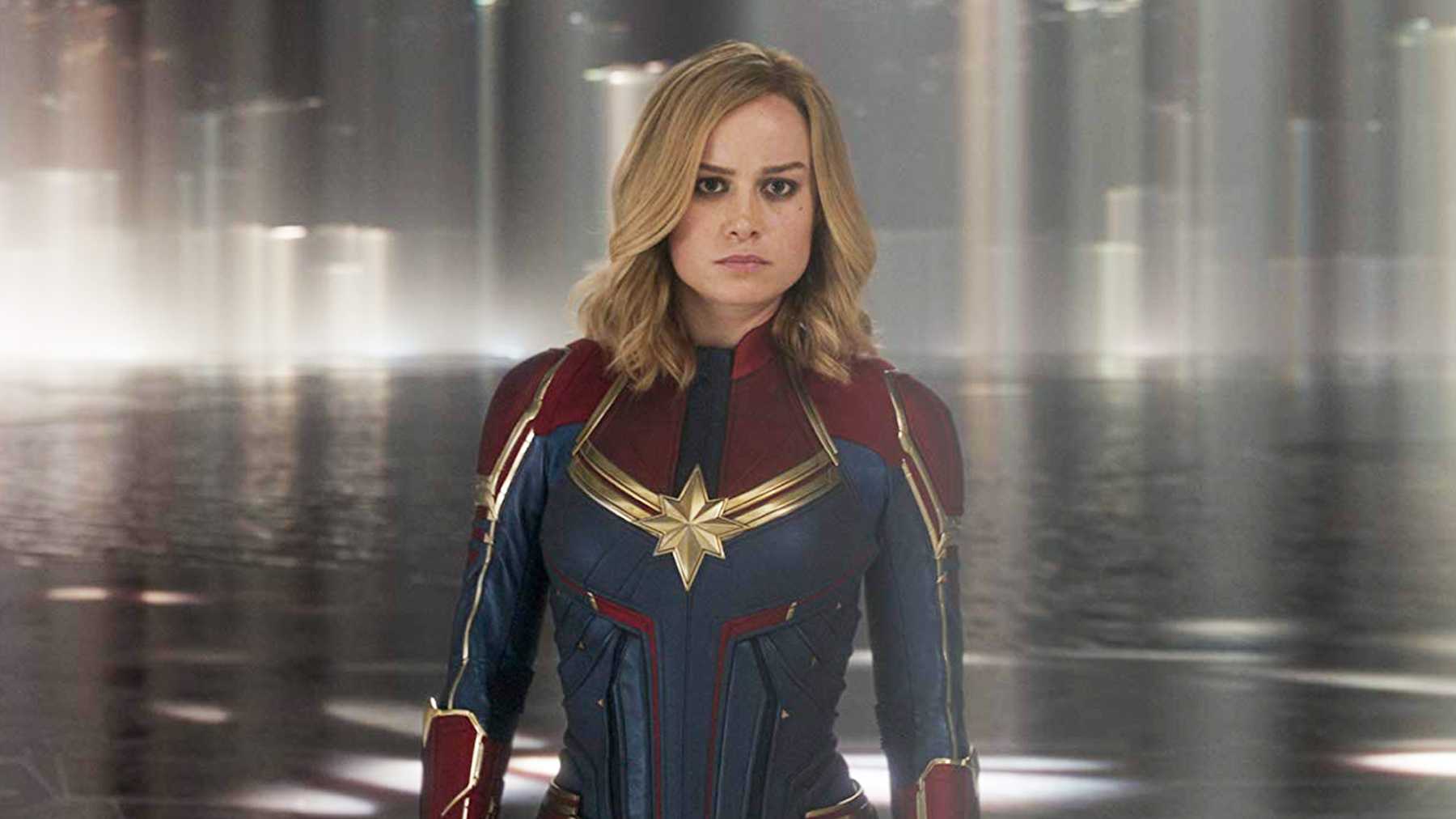 Brie Larson as Captain Marvel, one of the best films of 2019