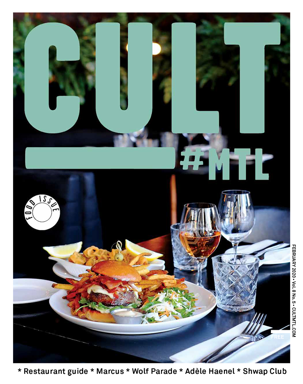 Cult MTL magazine February 2020