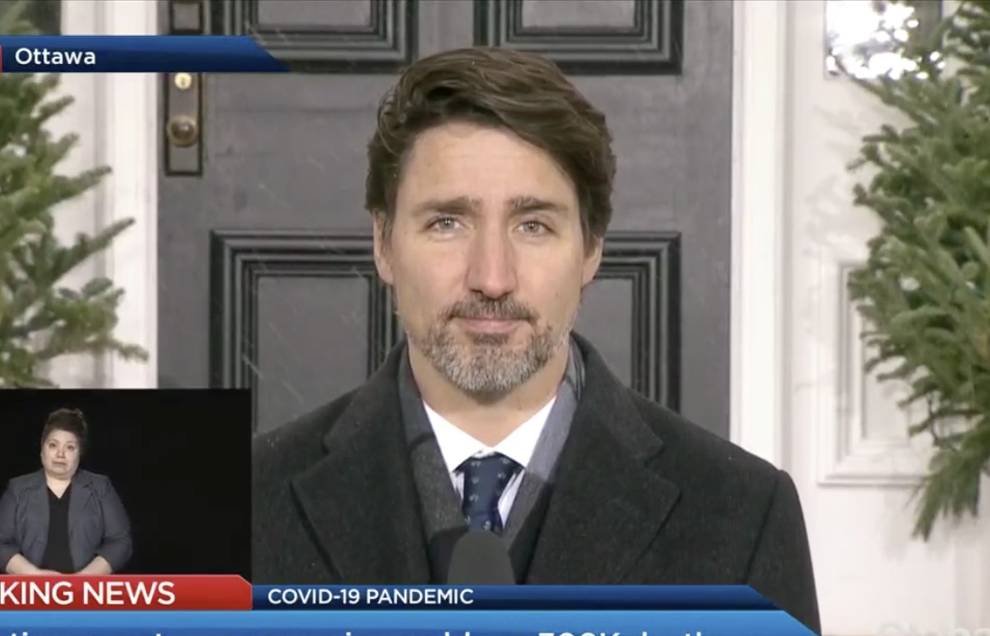 justin trudeau covid-19 projections
