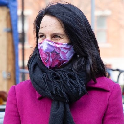 Valérie Plante face covering mask