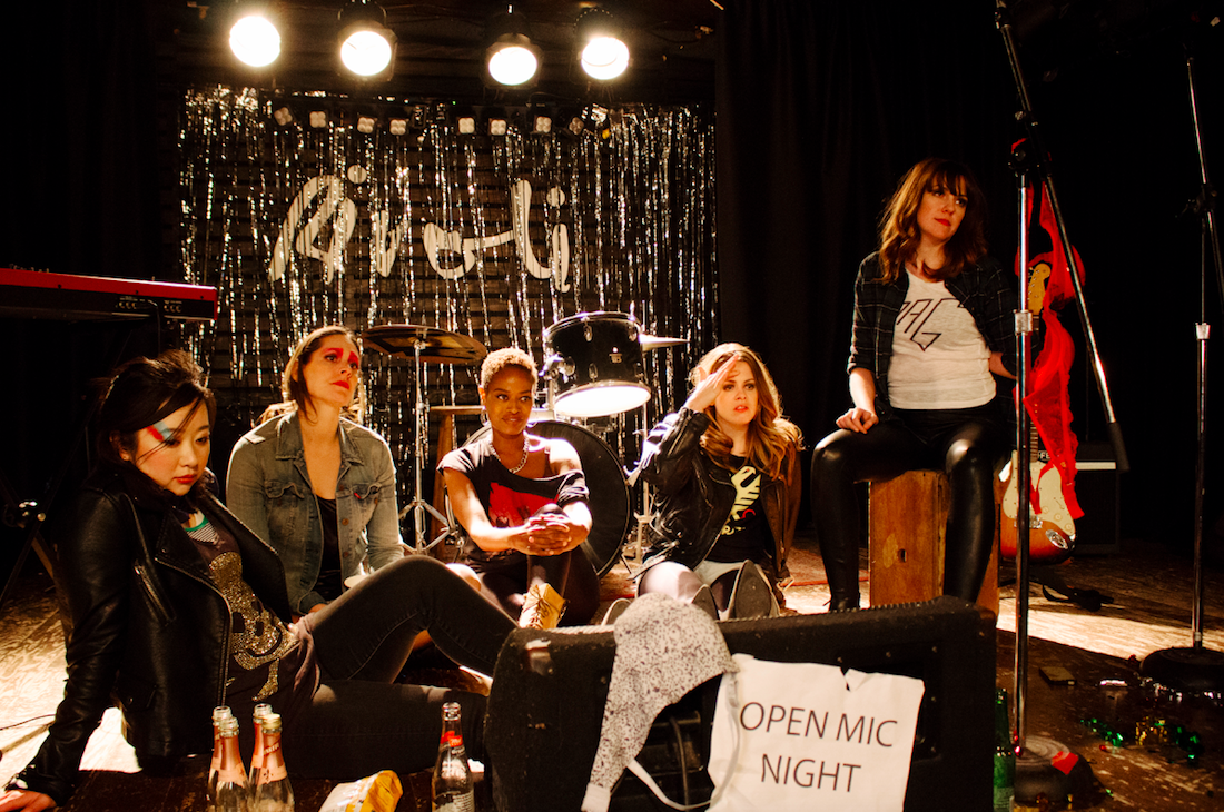 All about all-grrrl punk rock streaming series Band Ladies
