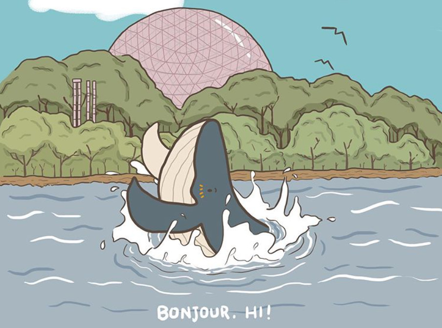 RIP humpback whale: Montreal artist Zoe Qiu pays tribute