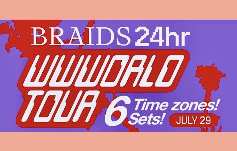 Braids montreal band shadow offering live shows world tour