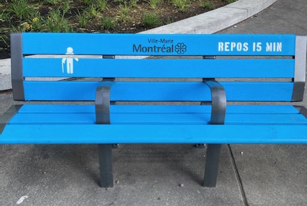 Montreal bench