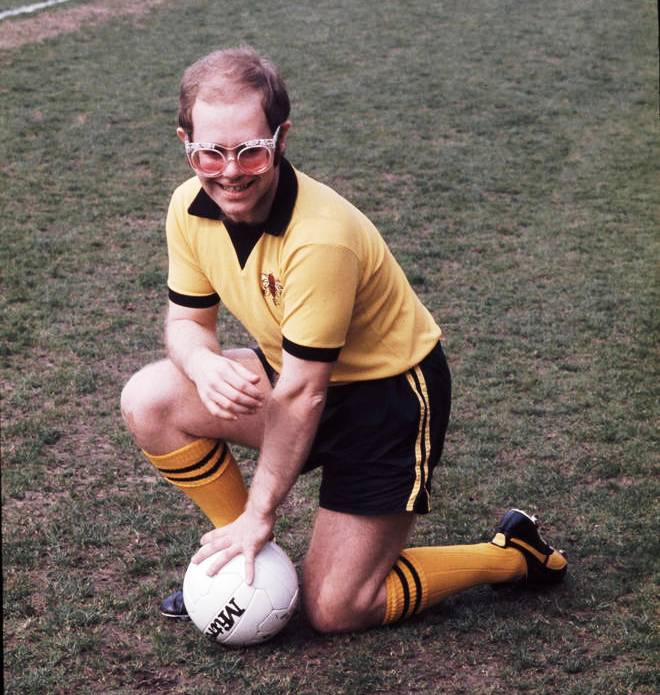 Elton John soccer football