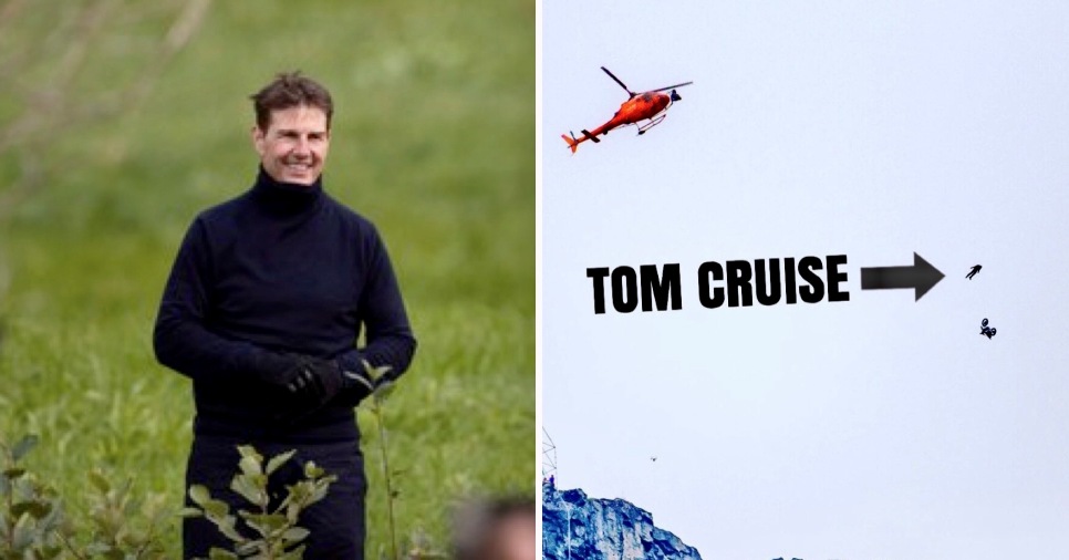 VIDEO: Tom Cruise performs crazy stunt during filming of Mission: Impossible 7