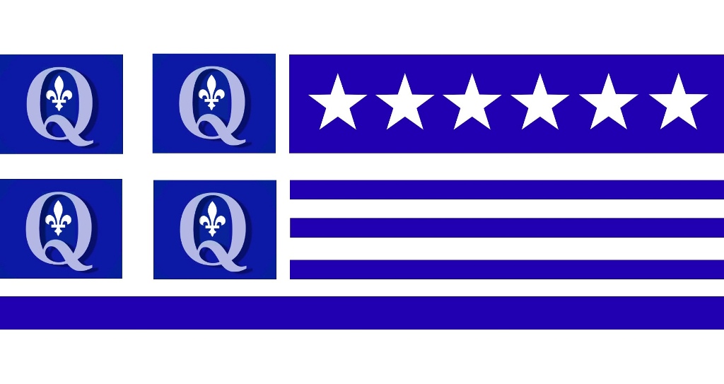 QAnon Quebec flag