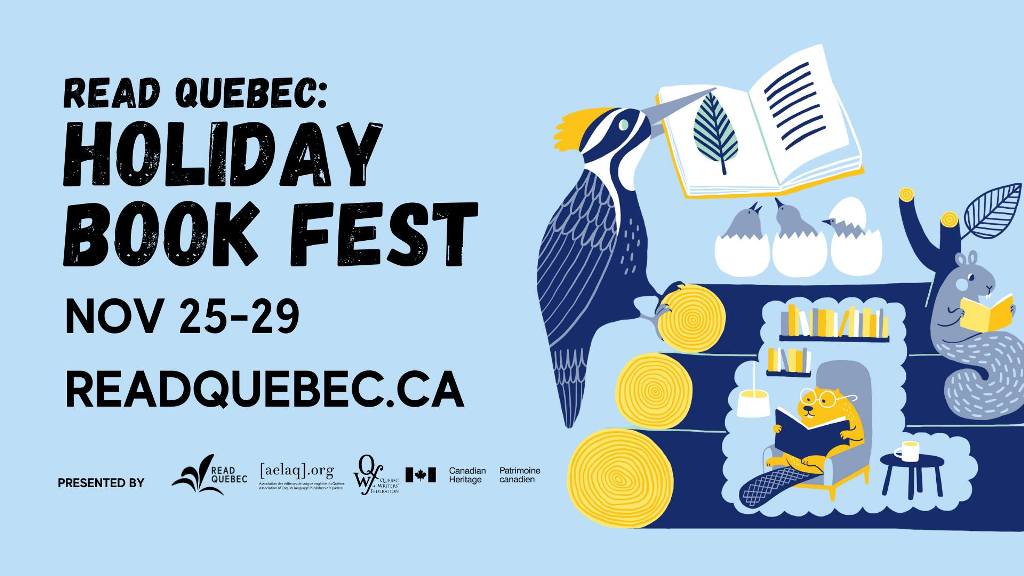 The Read Quebec Holiday Book Fest features six fun literary events