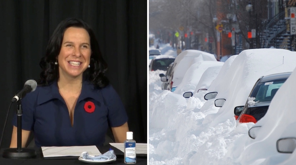 Valérie Plante Montreal snow removal