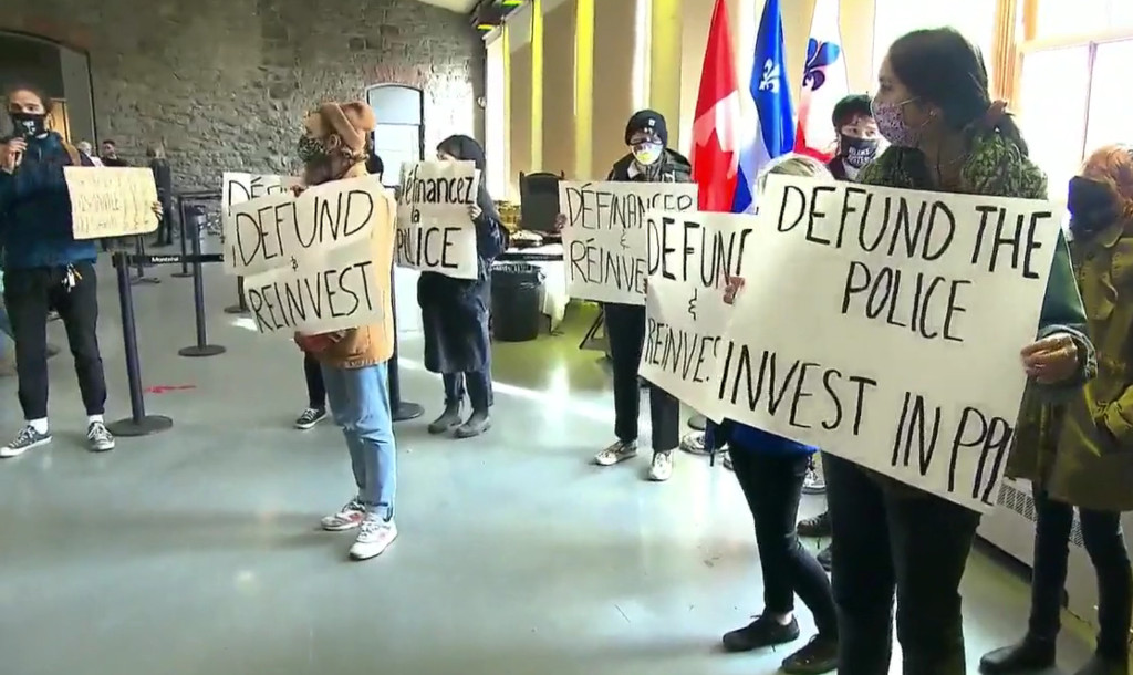 Defund the Police Coalition Montreal