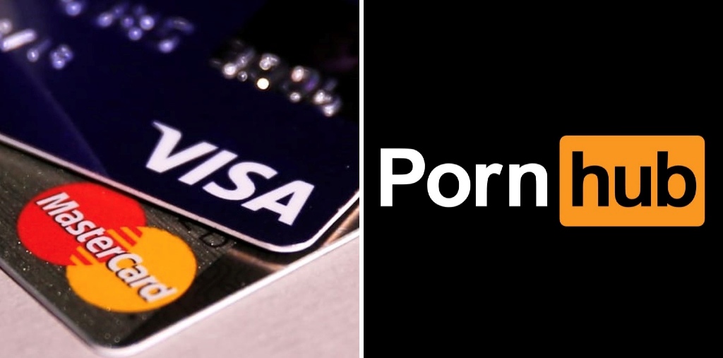 PornHub Visa Mastercard
