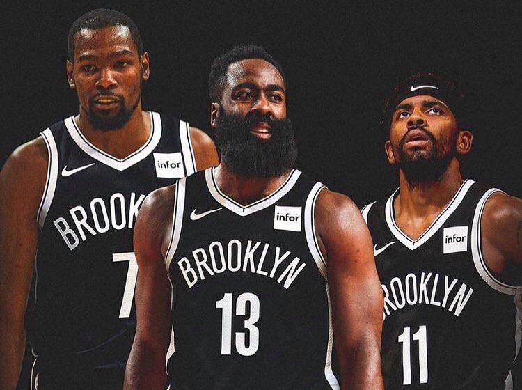 james harden brooklyn nets kevin durant kyrie irving