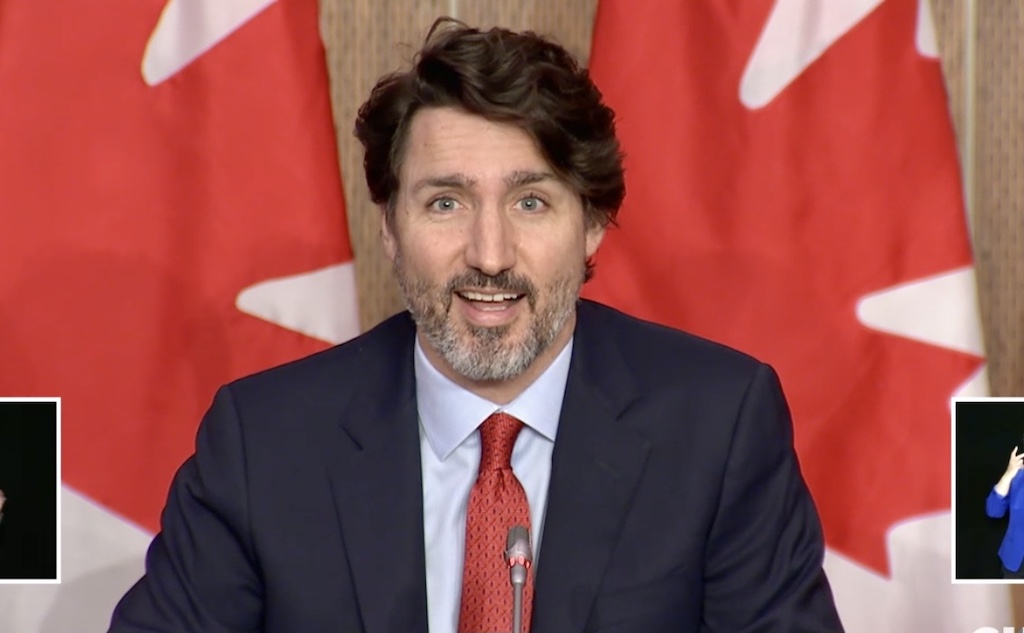 Trudeau vaccine Canada doses Pfizer June