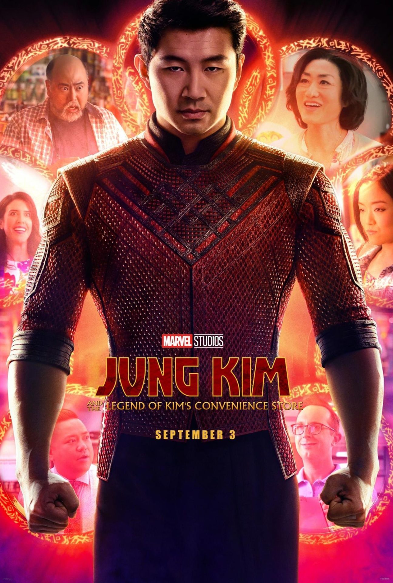 Simu Liu Shares Parody Poster For Marvel S Shang Chi Feat Kim S Convenience