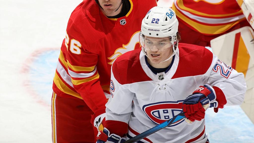 Cole Caufield helped the Habs clinch a crucial victory in his NHL debut