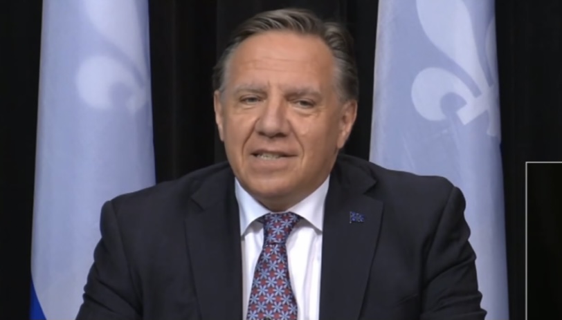 François Legault Montreal yellow zone