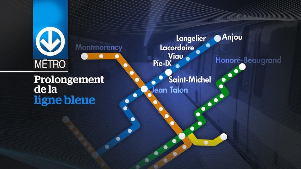 Funding in place for extension of Montreal metro’s blue line