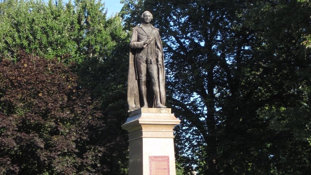 John A. MacDonald statue Kingston
