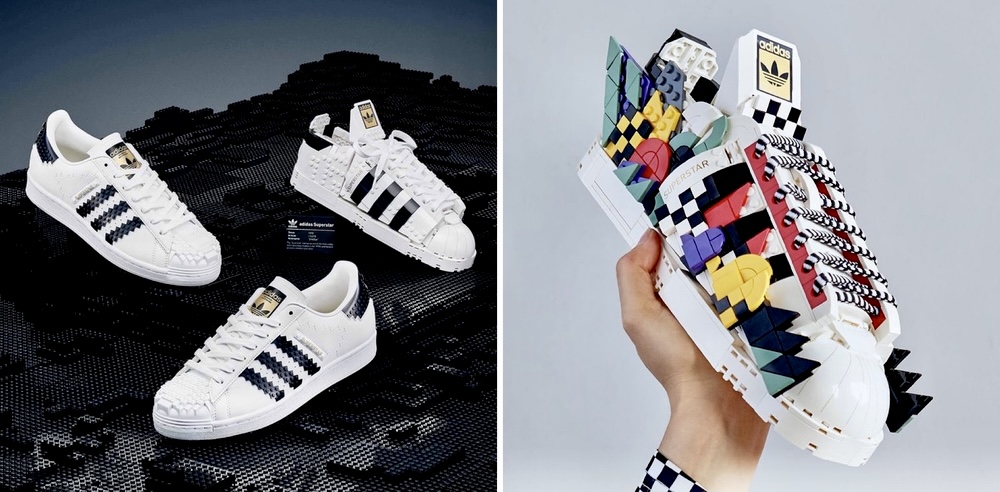 LEGO Adidas Originals Superstar collaboration