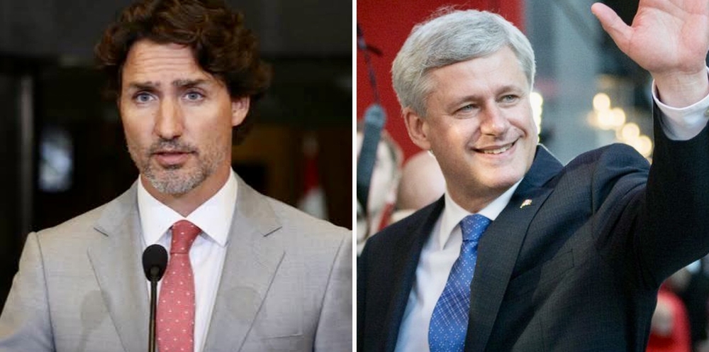 Stephen Harper Justin Trudeau Erin O’Toole federal election poll