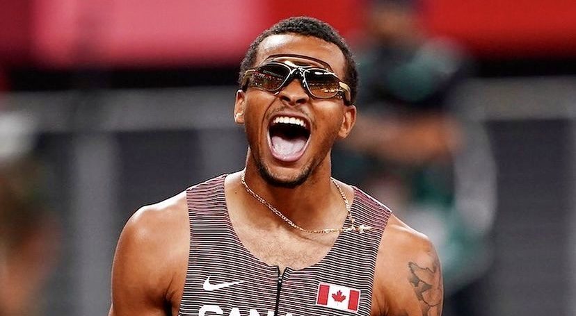 André De Grasse track and field olympics paralympics Montreal trials