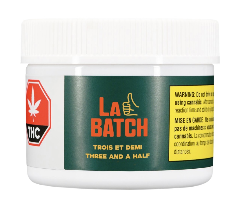 La Batch trois et demi SQDC cannabis reviews