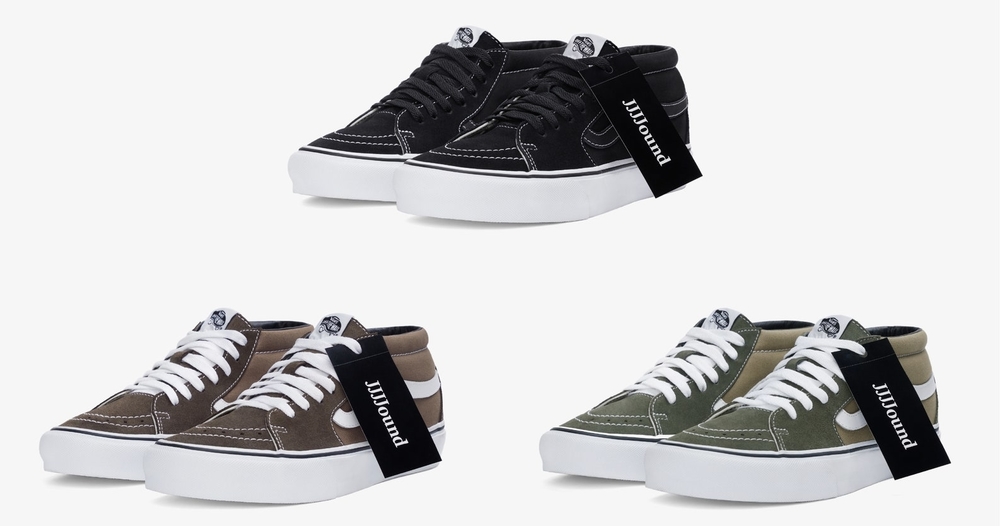 jjjjound vans sneaker sneakers collection collaboration montreal
