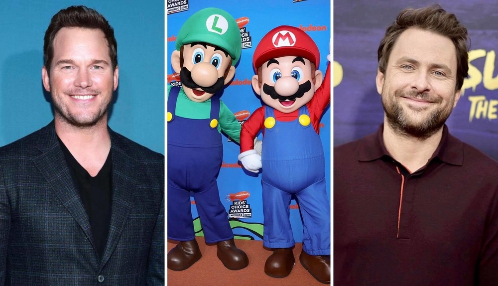 mario luigi chris pratt charlie day