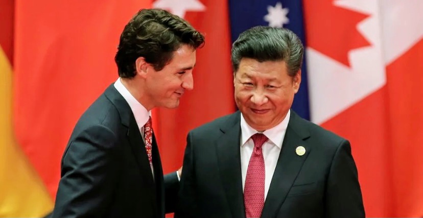 Canadians china favourability negative views