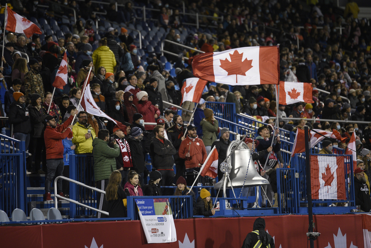 Photos of Canada's women's soccer team in Montreal on their celebration tour