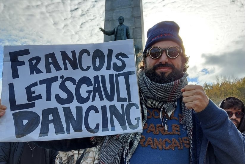 PHOTOS & VIDEOS: Open Dance Floors party protest in Montreal