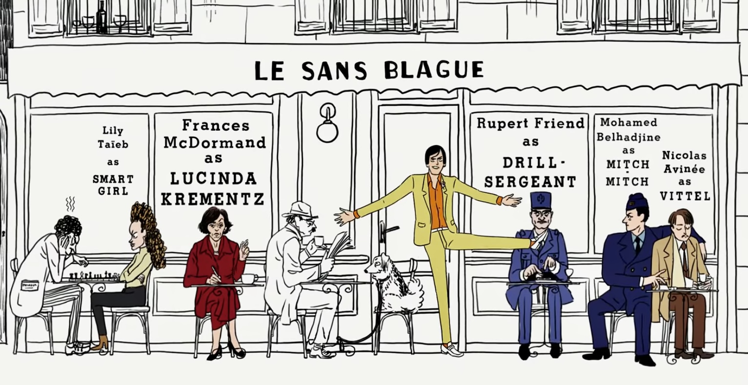 The French Dispatch Wes Anderson Jarvis Cocker music video