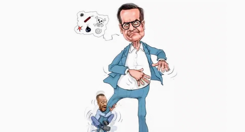 Denis Coderre Balarama Holness editorial cartoon