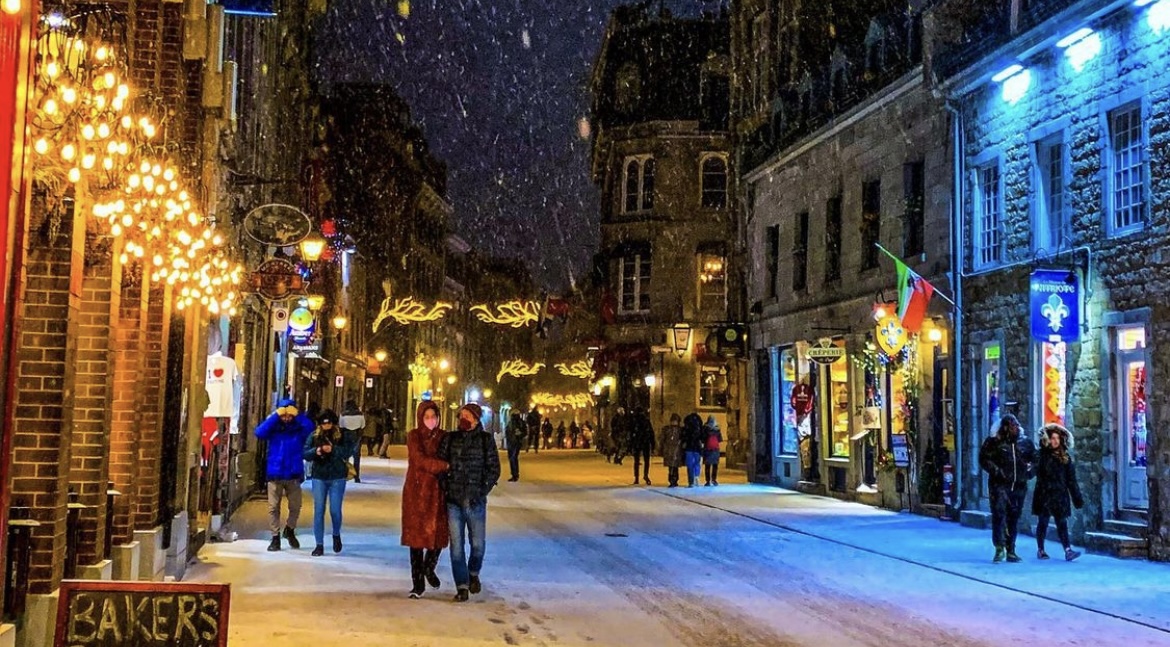 Old Montreal winter 2021