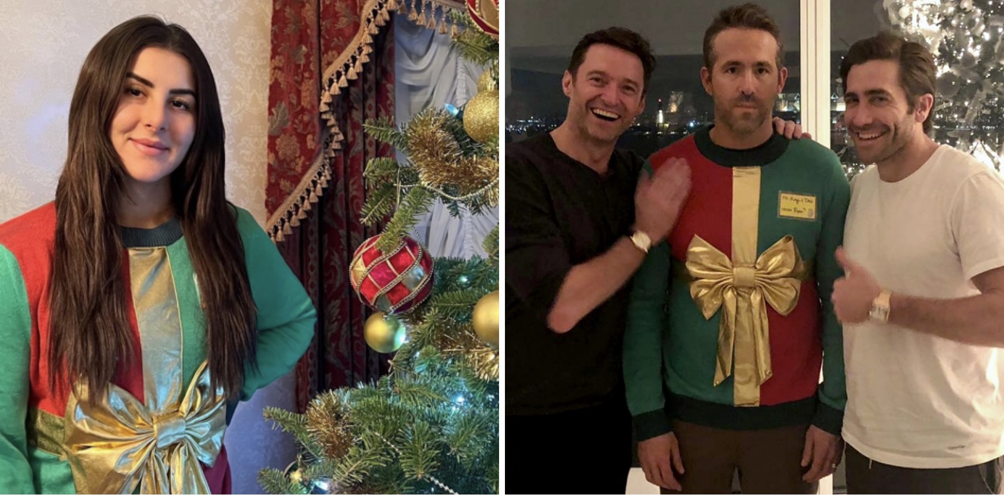 Bianca Andreescu Ryan Reynolds ugly Christmas sweater SickKids Foundation donations