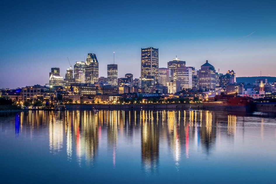 Quebecers English French Quebec Montreal skyline