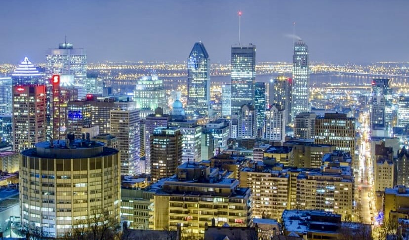 Quebec hospitalizations unvaccinated Montreal skyline