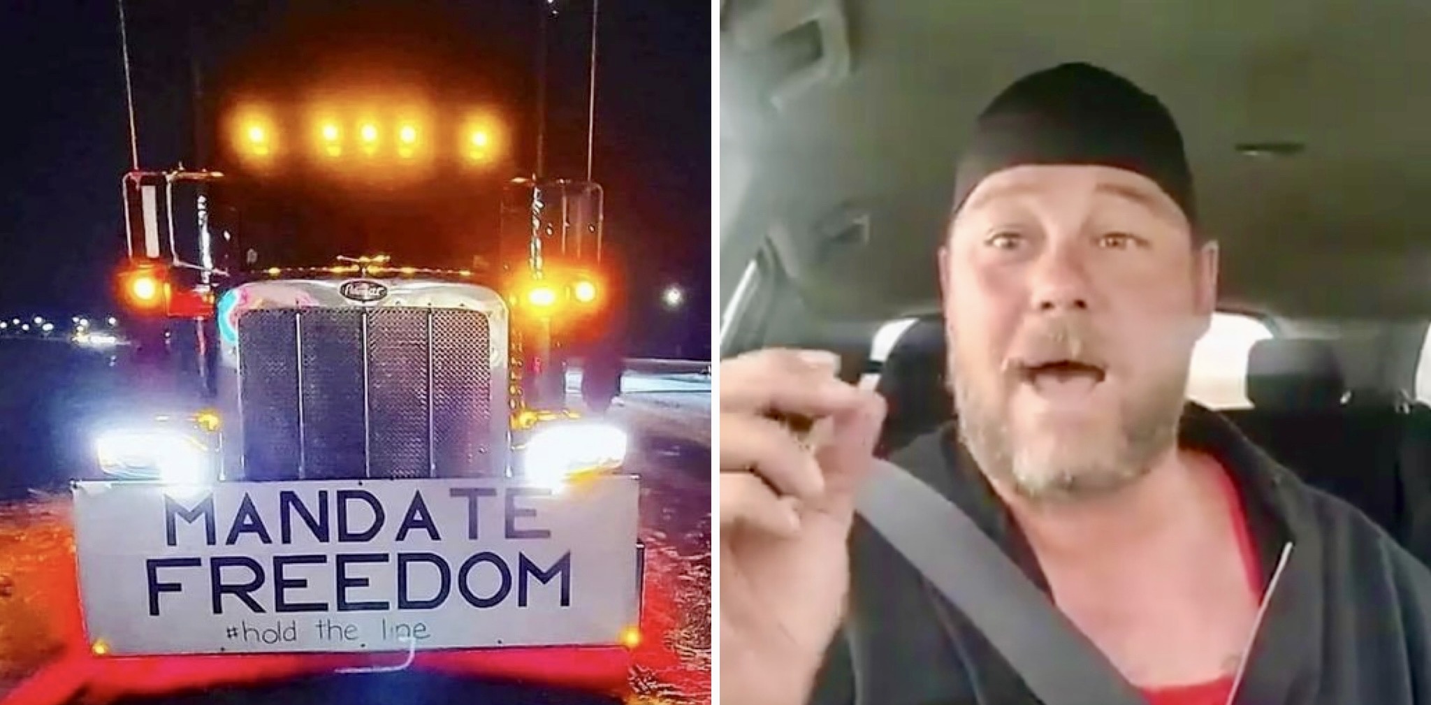 Canadian trucker convoy Pat King