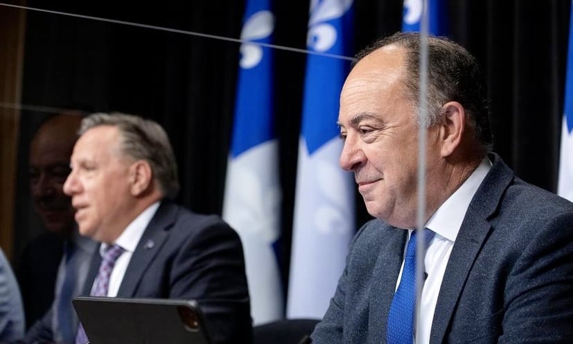 Christian Dubé anti-vax tax appointments Quebec