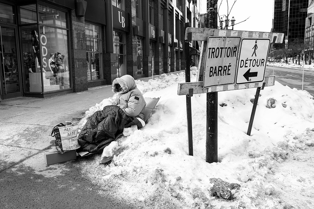 homeless Mike Ward homeless shelters Montreal Valérie Plante
